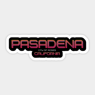 Pasadena Sticker